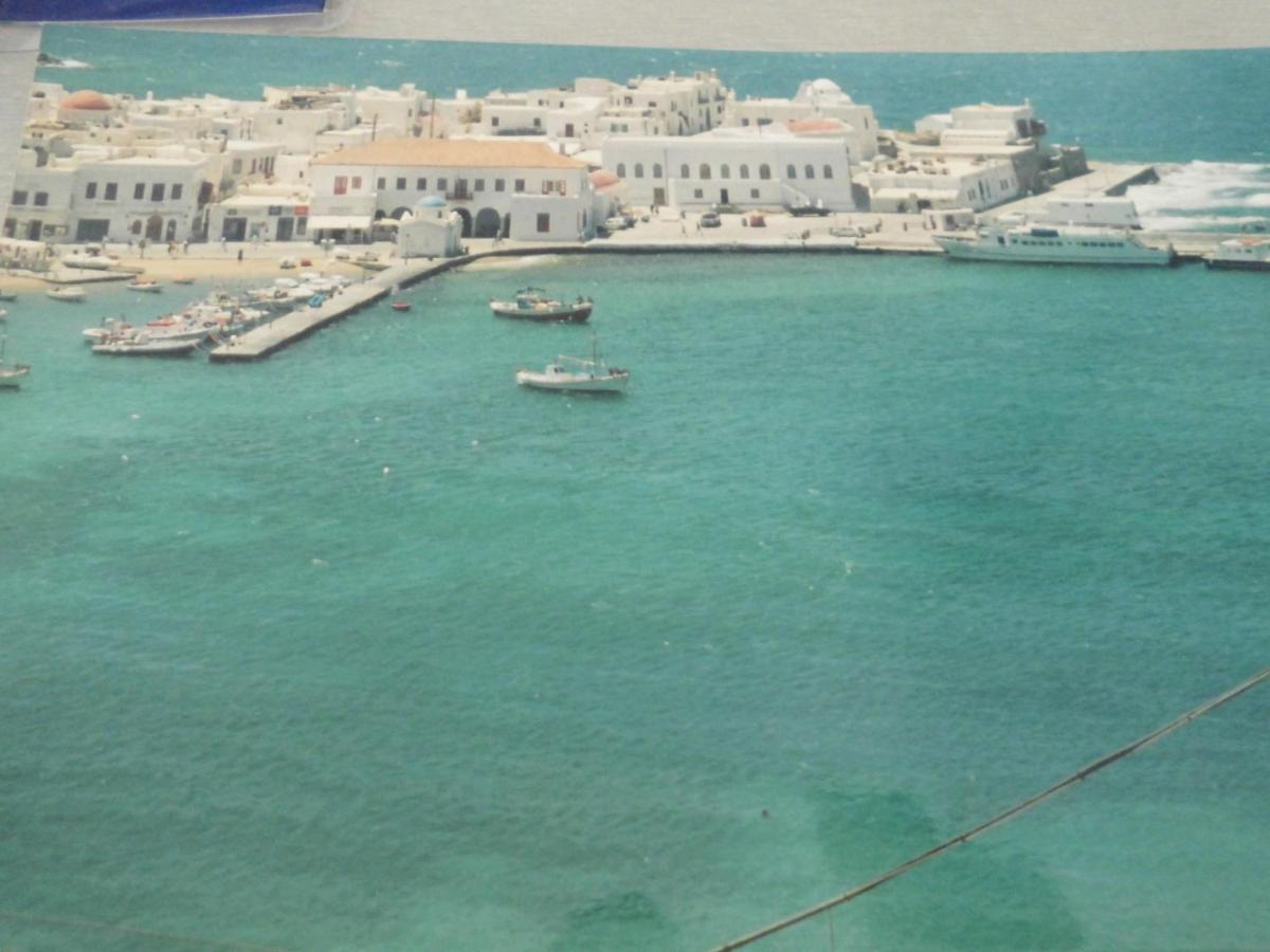 Ferienwohnung Anemones Sea View Mykonos Town Exterior foto