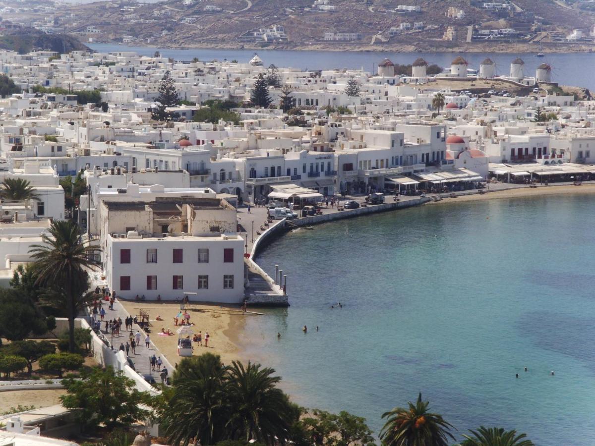 Ferienwohnung Anemones Sea View Mykonos Town Exterior foto
