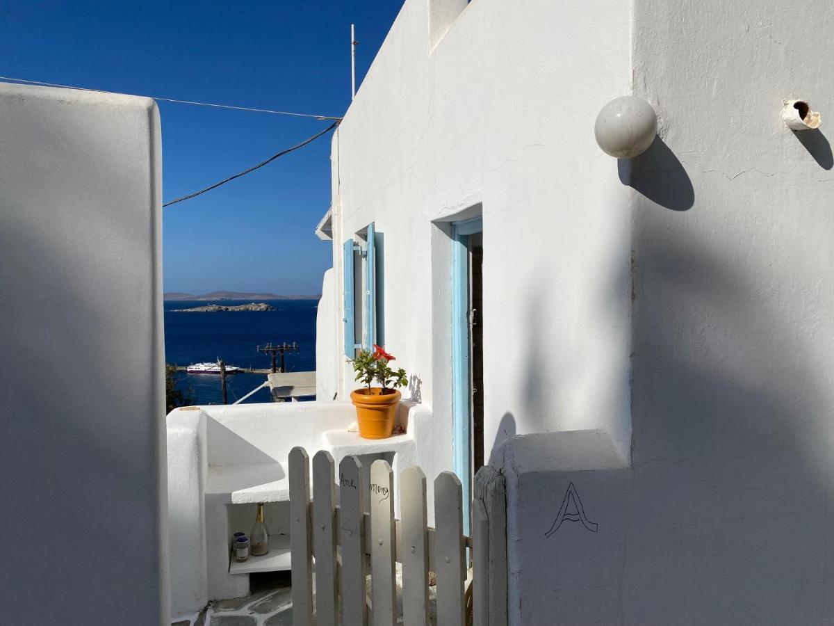 Ferienwohnung Anemones Sea View Mykonos Town Exterior foto