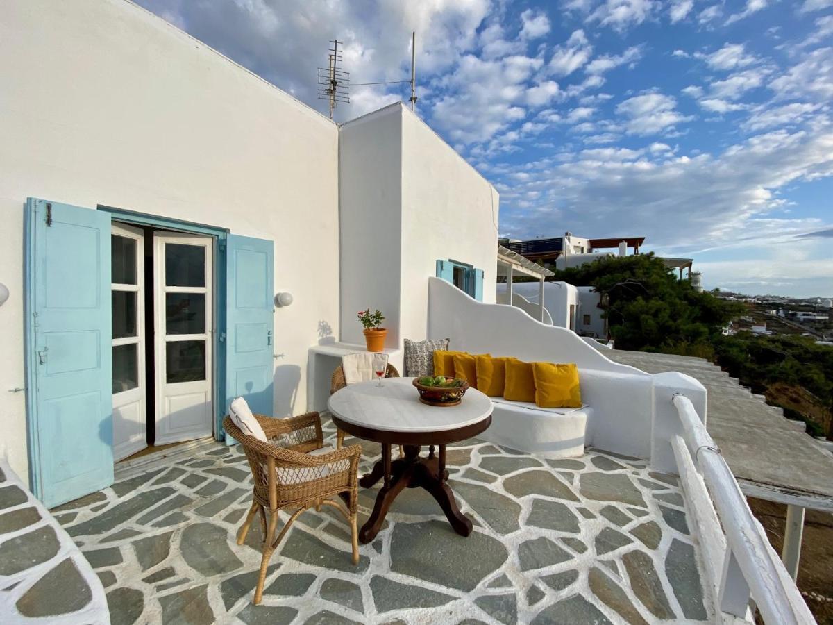 Ferienwohnung Anemones Sea View Mykonos Town Exterior foto