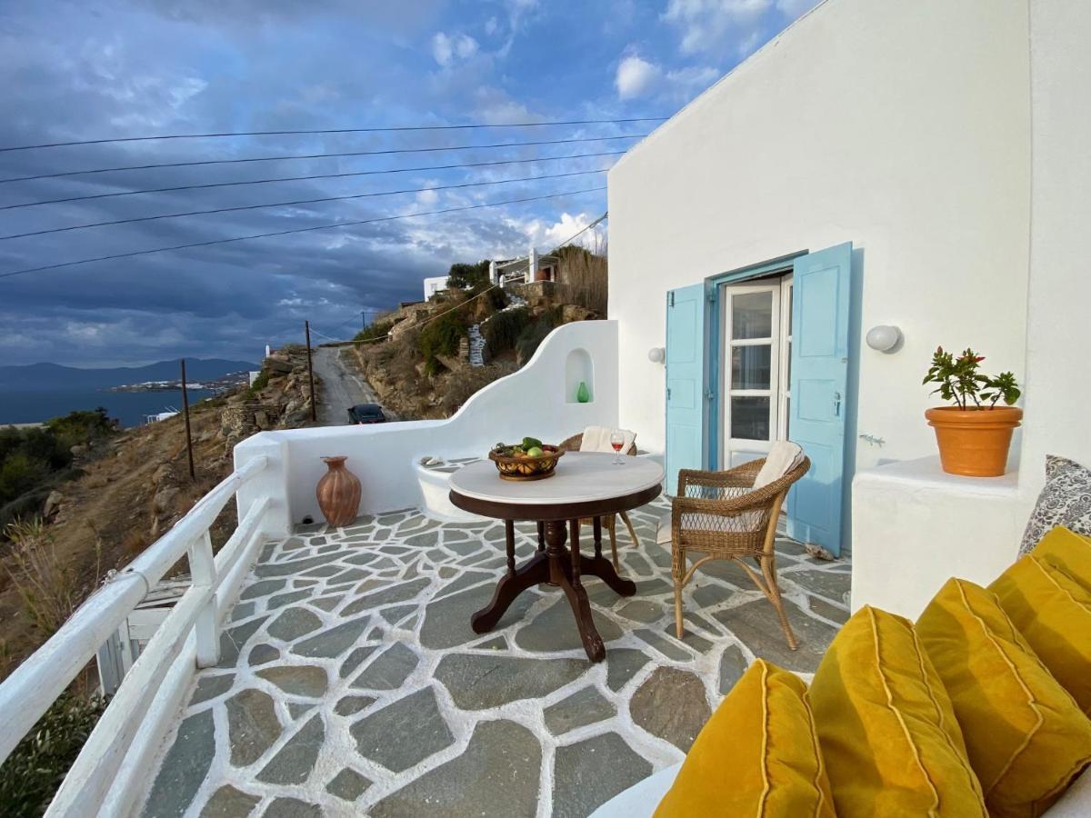 Ferienwohnung Anemones Sea View Mykonos Town Exterior foto