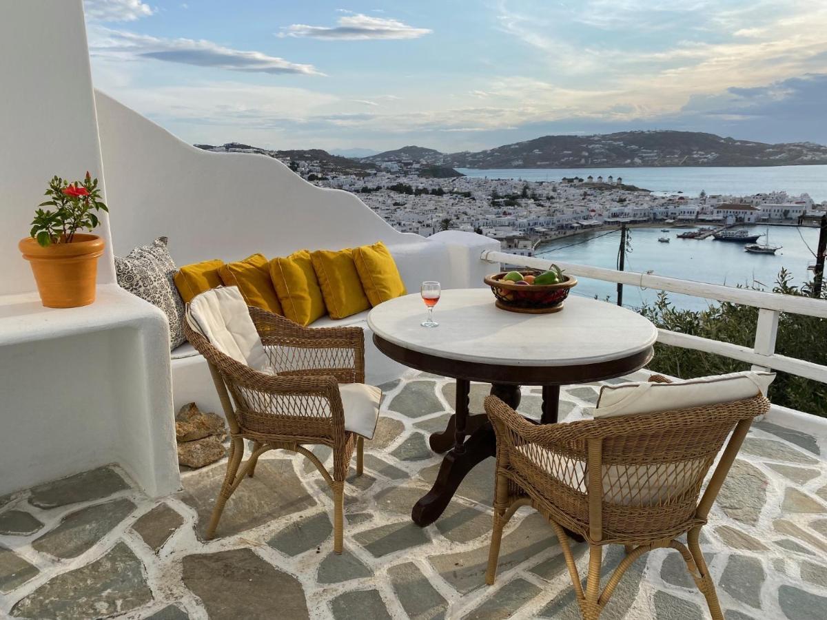 Ferienwohnung Anemones Sea View Mykonos Town Exterior foto