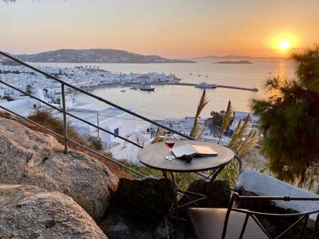 Ferienwohnung Anemones Sea View Mykonos Town Exterior foto