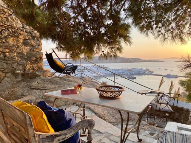 Ferienwohnung Anemones Sea View Mykonos Town Exterior foto