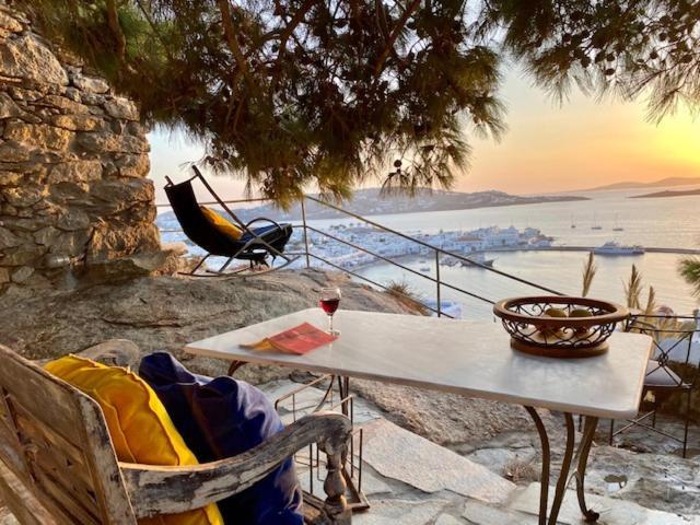 Ferienwohnung Anemones Sea View Mykonos Town Exterior foto
