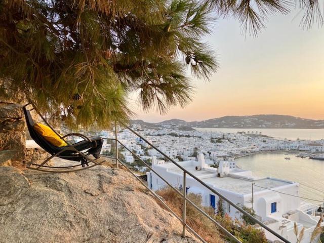 Ferienwohnung Anemones Sea View Mykonos Town Exterior foto