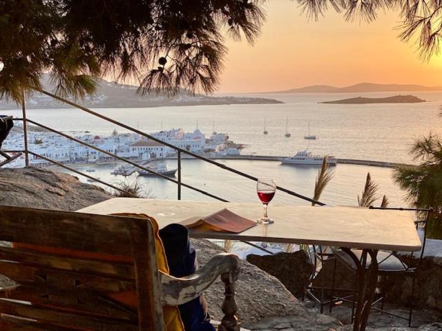 Ferienwohnung Anemones Sea View Mykonos Town Exterior foto