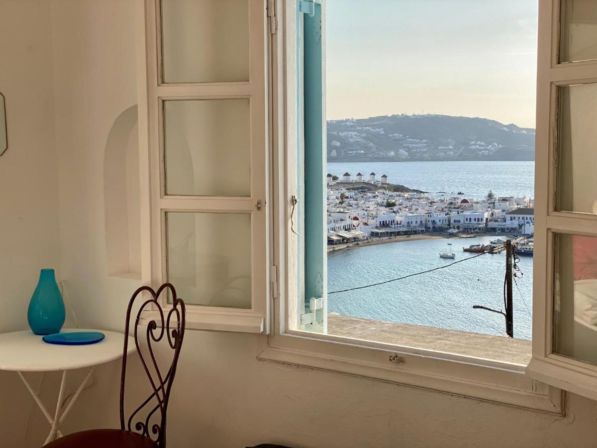 Ferienwohnung Anemones Sea View Mykonos Town Exterior foto