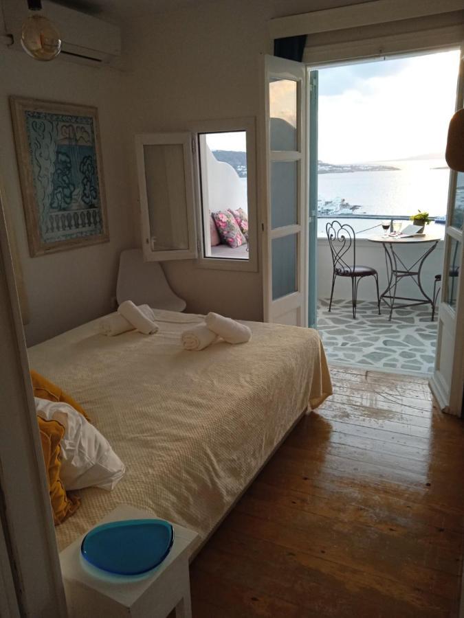 Ferienwohnung Anemones Sea View Mykonos Town Exterior foto