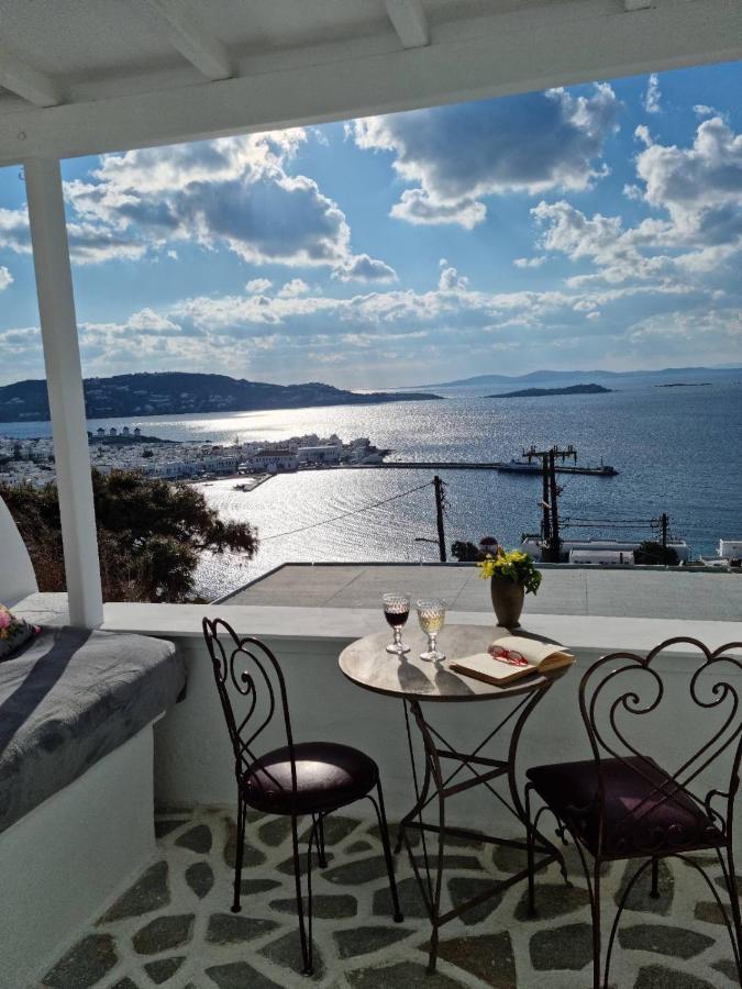 Ferienwohnung Anemones Sea View Mykonos Town Exterior foto