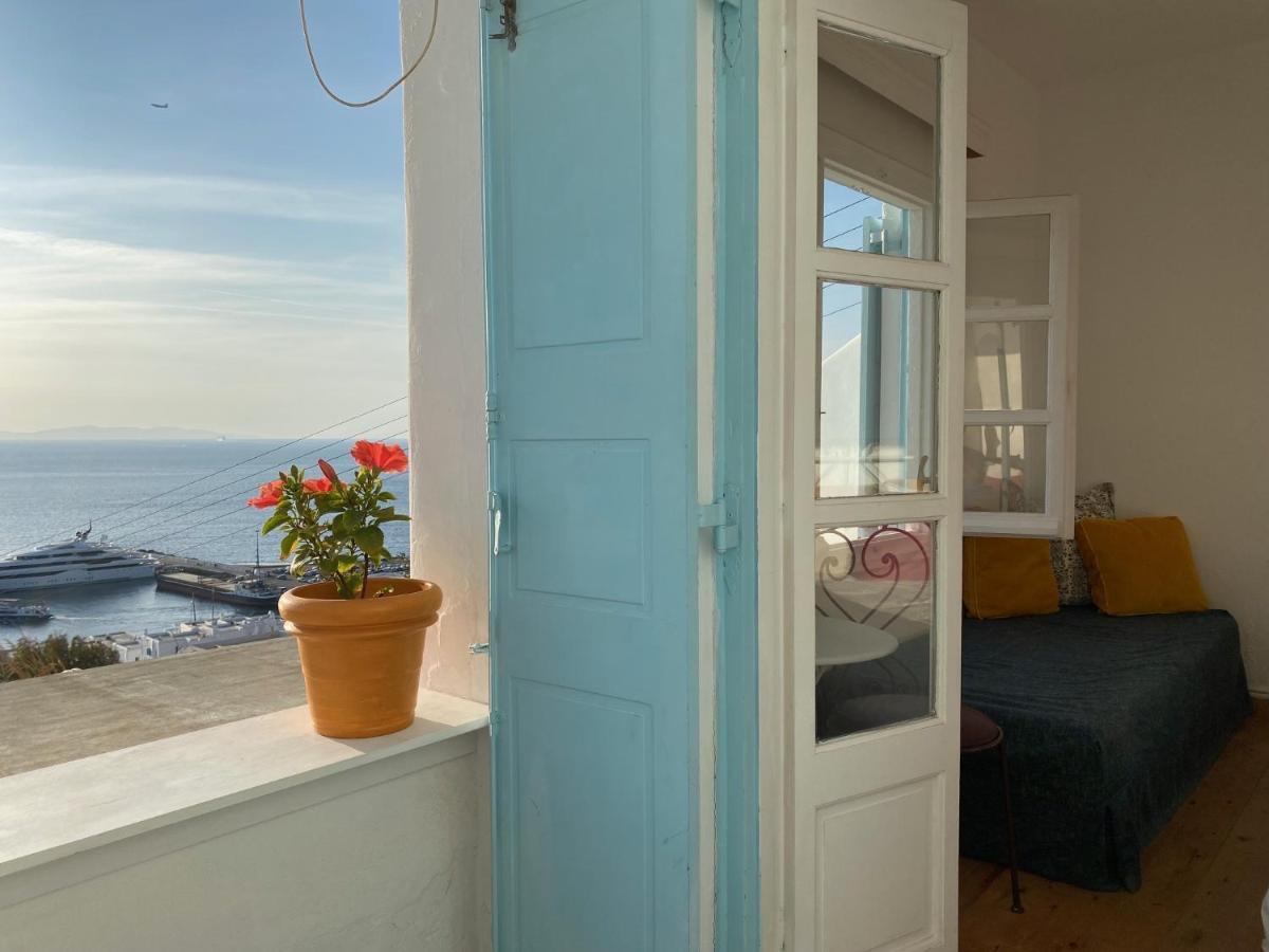 Ferienwohnung Anemones Sea View Mykonos Town Exterior foto