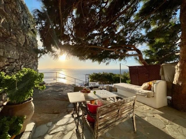 Ferienwohnung Anemones Sea View Mykonos Town Exterior foto