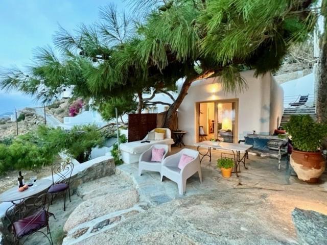 Ferienwohnung Anemones Sea View Mykonos Town Exterior foto
