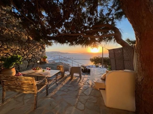 Ferienwohnung Anemones Sea View Mykonos Town Exterior foto
