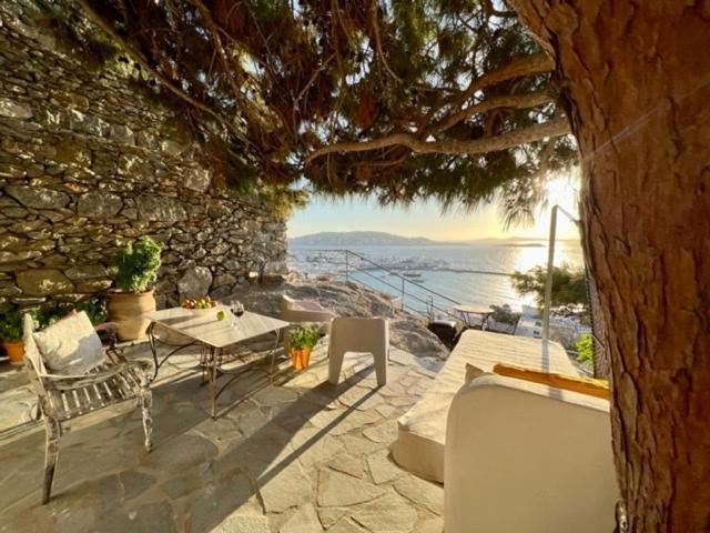 Ferienwohnung Anemones Sea View Mykonos Town Exterior foto