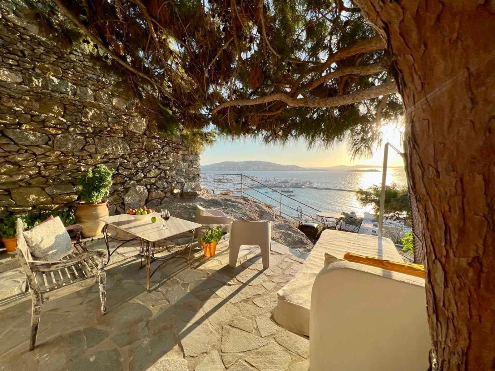 Ferienwohnung Anemones Sea View Mykonos Town Exterior foto